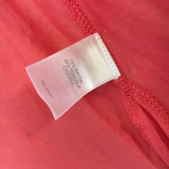 • melon long flowy j.jill soft cardigan • - Picture 4 of 7